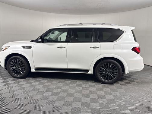 Moonstone White 2024 INFINITI QX80 PREMIUM SELECT