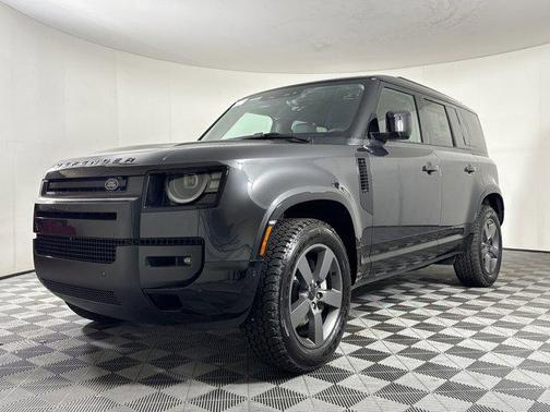 Carpathian Grey Premium Metallic 2026 Land Rover Defender P400 X-Dynamic SE