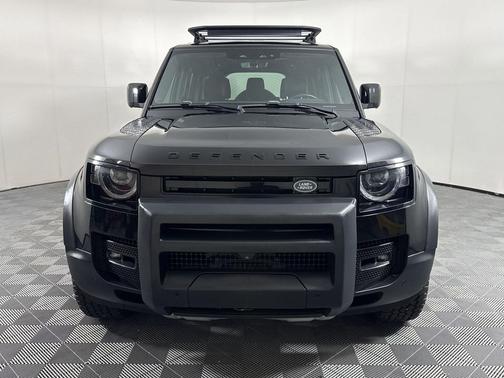 Santorini Black Metallic 2023 Land Rover Defender 130 SE