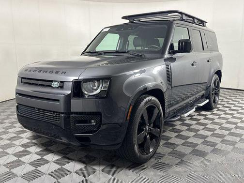 Santorini Black Metallic 2023 Land Rover Defender 130 X-Dynamic SE