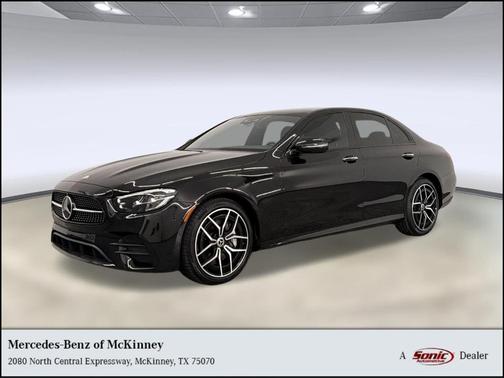 Black 2023 Mercedes-Benz E-Class 4MATIC