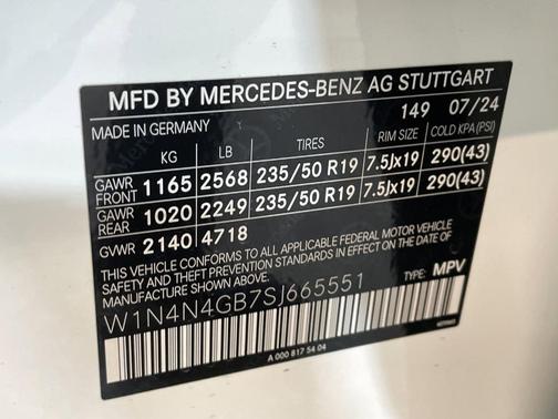 2025 Mercedes-Benz GLA 250 Base