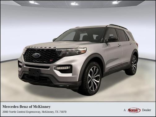 Iconic Silver Metallic 2022 Ford Explorer ST