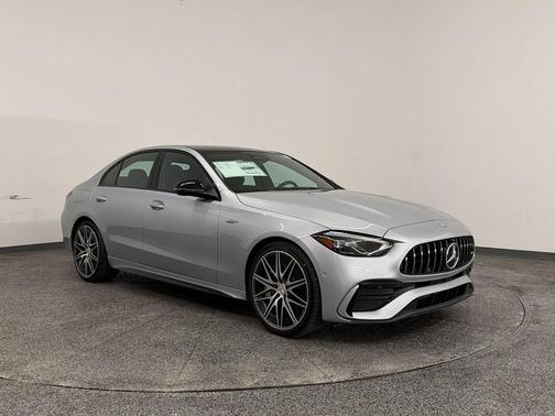 Cirrus Silver Metallic 2026 Mercedes-Benz AMG C 43 4MATIC