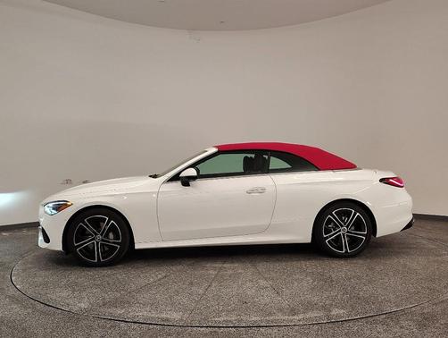 Polar White 2026 Mercedes-Benz CLE 300 4MATIC Cabriolet