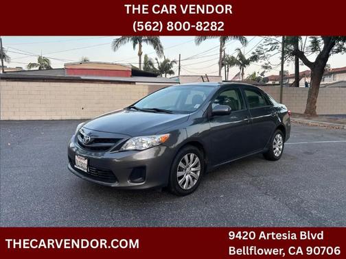 Magnetic Gray Metallic 2012 Toyota Corolla LE