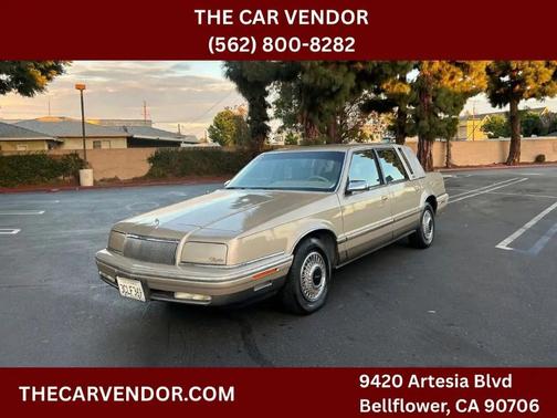 Beige 1993 Chrysler New Yorker Base