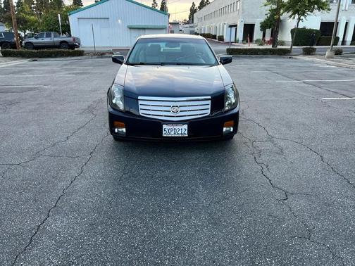 Blue 2007 Cadillac CTS Base