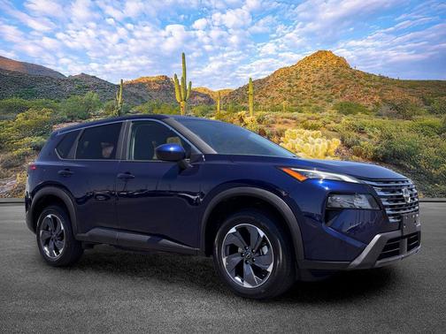 Deep Ocean Blue Pearl 2025 Nissan Rogue SV