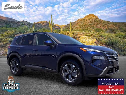 Deep Ocean Blue Pearl 2025 Nissan Rogue SV