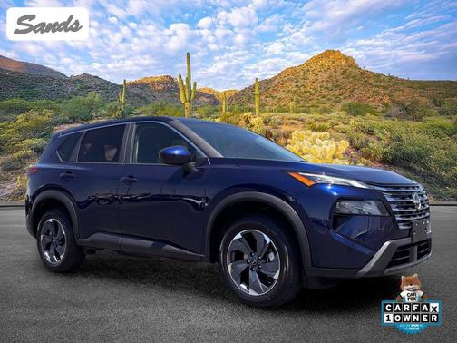 Deep Ocean Blue Pearl 2025 Nissan Rogue SV