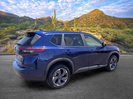 Deep Ocean Blue Pearl 2025 Nissan Rogue SV