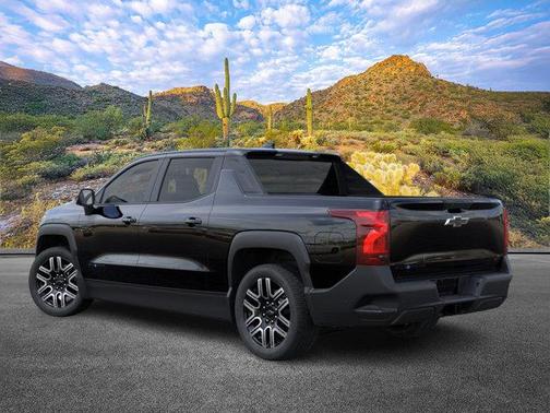Black 2026 Chevrolet Silverado EV Custom - Standard Range 4WD