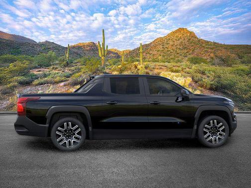Black 2026 Chevrolet Silverado EV Custom - Standard Range 4WD