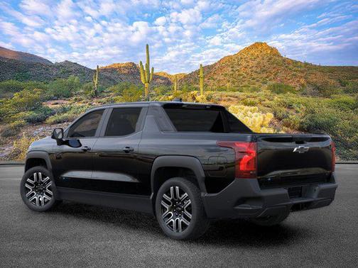 Black 2026 Chevrolet Silverado EV Custom - Standard Range 4WD