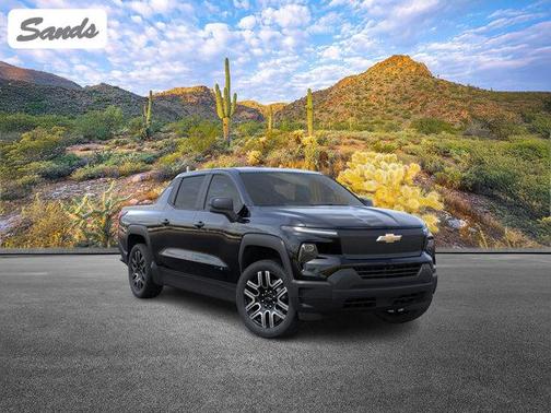 Black 2026 Chevrolet Silverado EV Custom - Standard Range 4WD