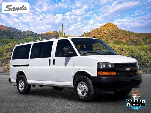 Summit White 2024 Chevrolet Express 2500 LT