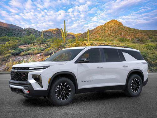 Polar White Tricoat 2026 Chevrolet Traverse AWD Z71