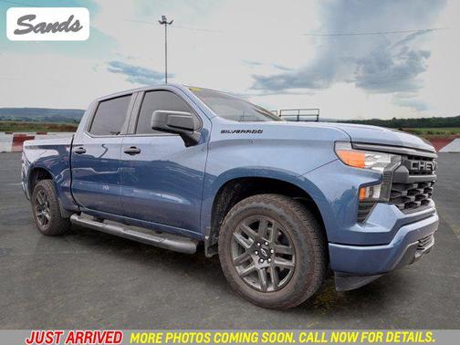 Lakeshore Blue Metallic 2024 Chevrolet Silverado 1500 Custom