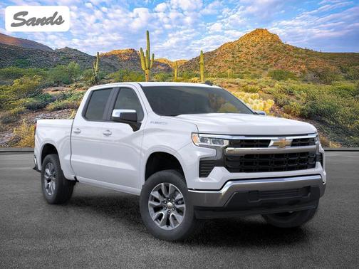 Summit White 2026 Chevrolet Silverado 1500 LT