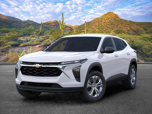 Summit White 2026 Chevrolet Trax LS