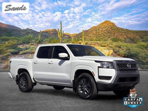 Glacier White 2025 Nissan Frontier SV