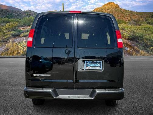Black 2023 Chevrolet Express 3500 RWD 3500 Extended Wheelbase LS
