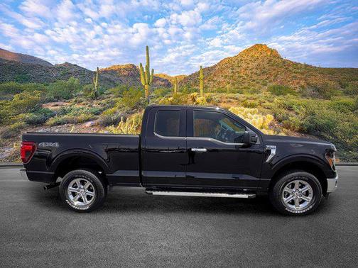 Agate Black Metallic 2025 Ford F-150 XLT