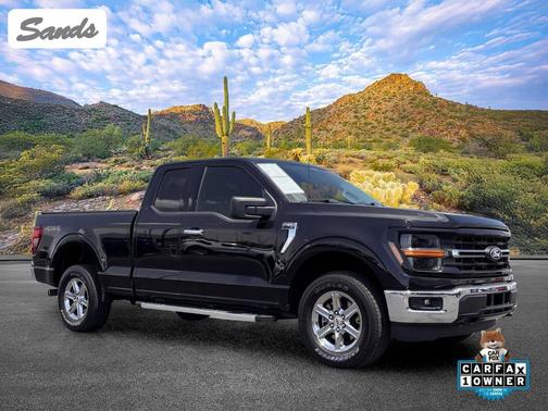 Agate Black Metallic 2025 Ford F-150 XLT