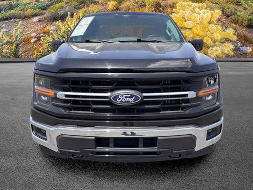 Agate Black Metallic 2025 Ford F-150 XLT