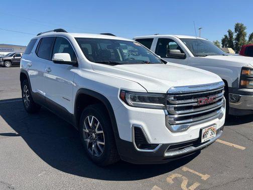 Summit White 2023 GMC Acadia FWD SLT