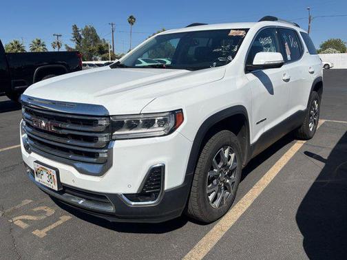 Summit White 2023 GMC Acadia FWD SLT