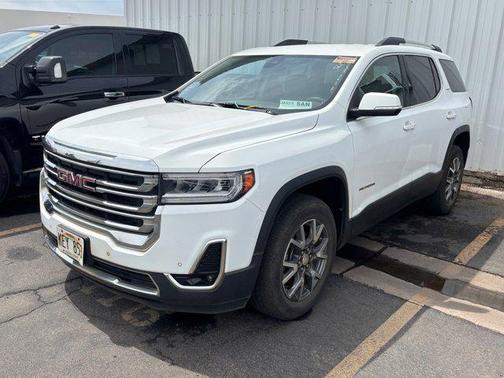 Summit White 2023 GMC Acadia FWD SLT