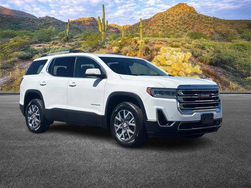 Summit White 2023 GMC Acadia FWD SLT