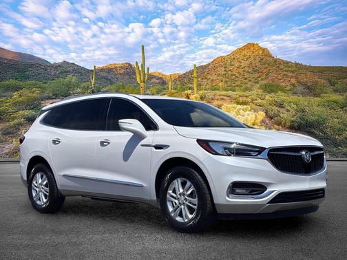 White Frost Tricoat 2021 Buick Enclave FWD Essence