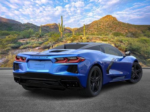 Riptide Blue Metallic 2026 Chevrolet Corvette Stingray w/2LT