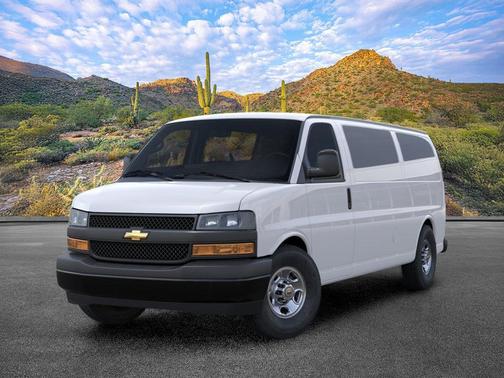 Summit White 2026 Chevrolet Express 2500 LT