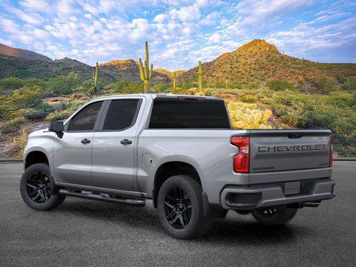 Sterling Gray Metallic 2026 Chevrolet Silverado 1500 Custom