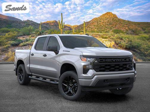 Sterling Gray Metallic 2026 Chevrolet Silverado 1500 Custom