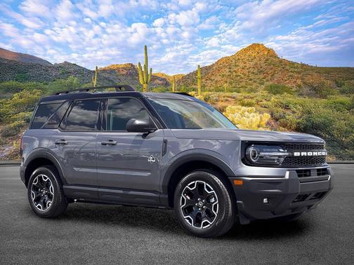 Carbonized Gray Metallic 2025 Ford Bronco Sport Outer Banks