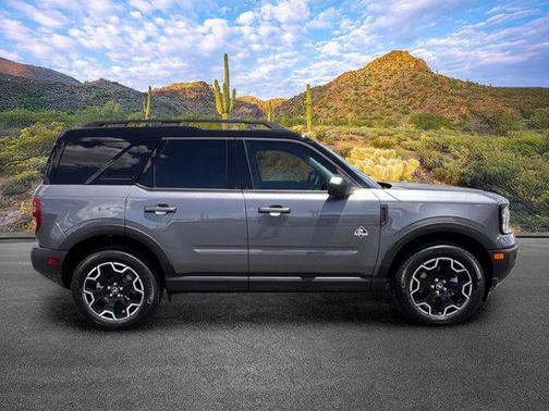 Carbonized Gray Metallic 2025 Ford Bronco Sport Outer Banks