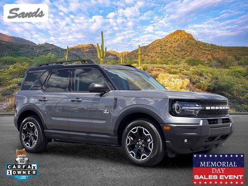 Carbonized Gray Metallic 2025 Ford Bronco Sport Outer Banks