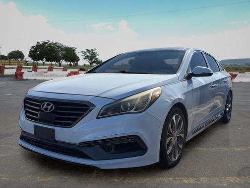 Quartz White Pearl 2015 Hyundai SONATA Limited 2.0T