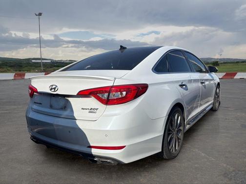 Quartz White Pearl 2015 Hyundai SONATA Limited 2.0T
