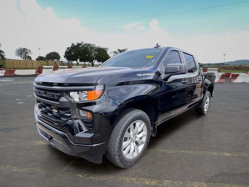 Black 2024 Chevrolet Silverado 1500 Custom