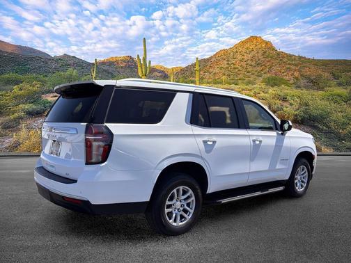 Summit White 2023 Chevrolet Tahoe LT