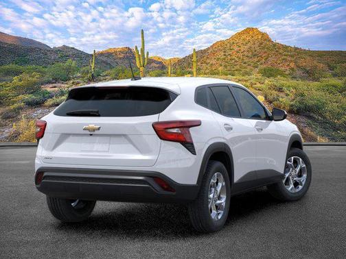 Summit White 2026 Chevrolet Trax LS