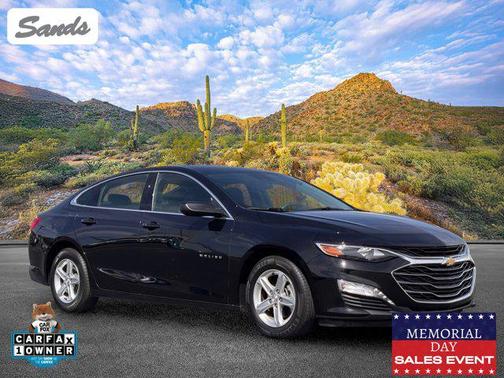 Mosaic Black Metallic 2023 Chevrolet Malibu FWD 1LT