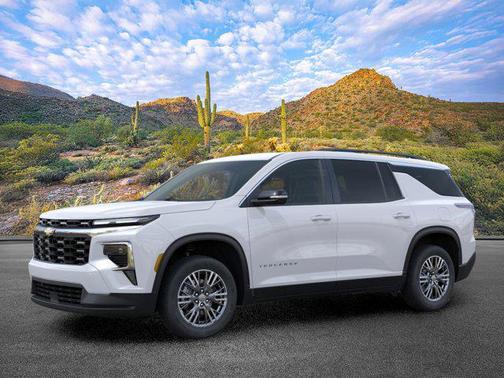 Summit White 2026 Chevrolet Traverse LT