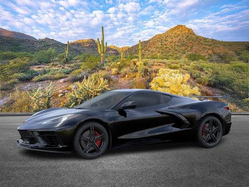 Black 2026 Chevrolet Corvette Stingray w/3LT